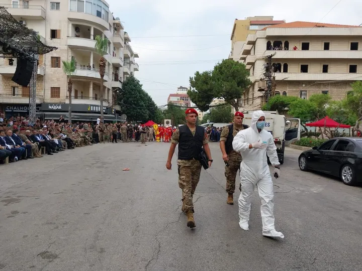 Emergency response drill in Jounieh